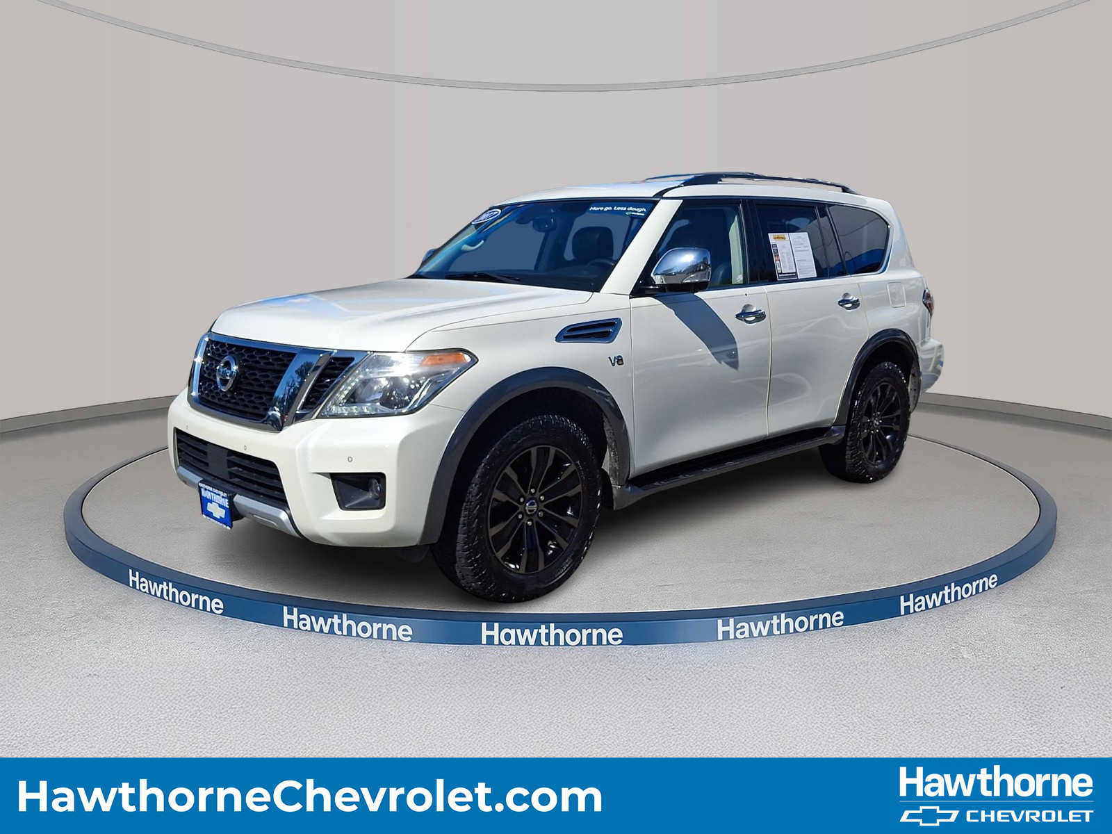 Used 2017 Nissan Armada Platinum w/ Interior Lighting Package AWD/4WD image 1
