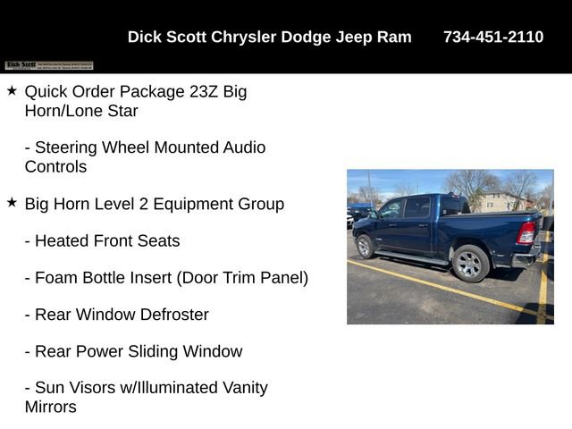 Used 2019 RAM 1500 Big Horn image 9