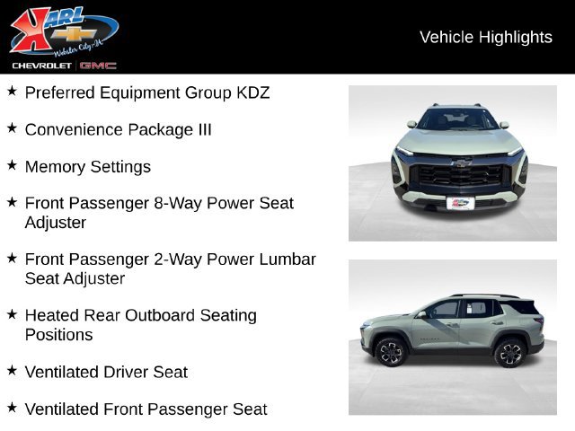 Certified 2025 Chevrolet Equinox ACTIV w/ Convenience Package III AWD/4WD image 3