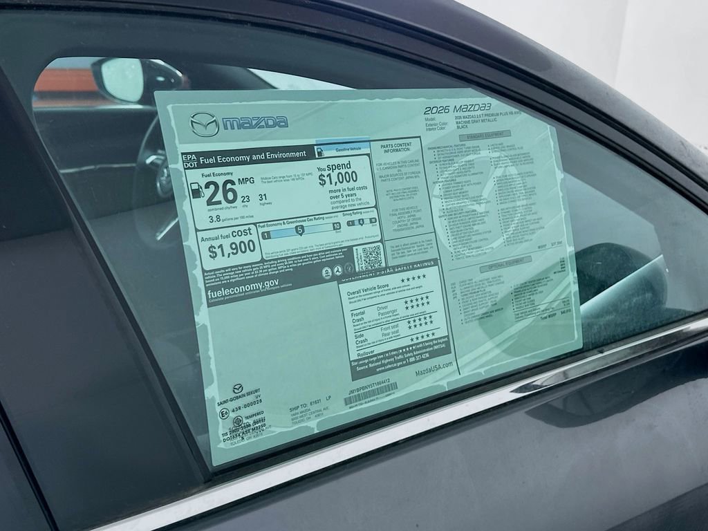 New 2026 MAZDA MAZDA3 Hatchback w/Premium Plus Pkg image 12