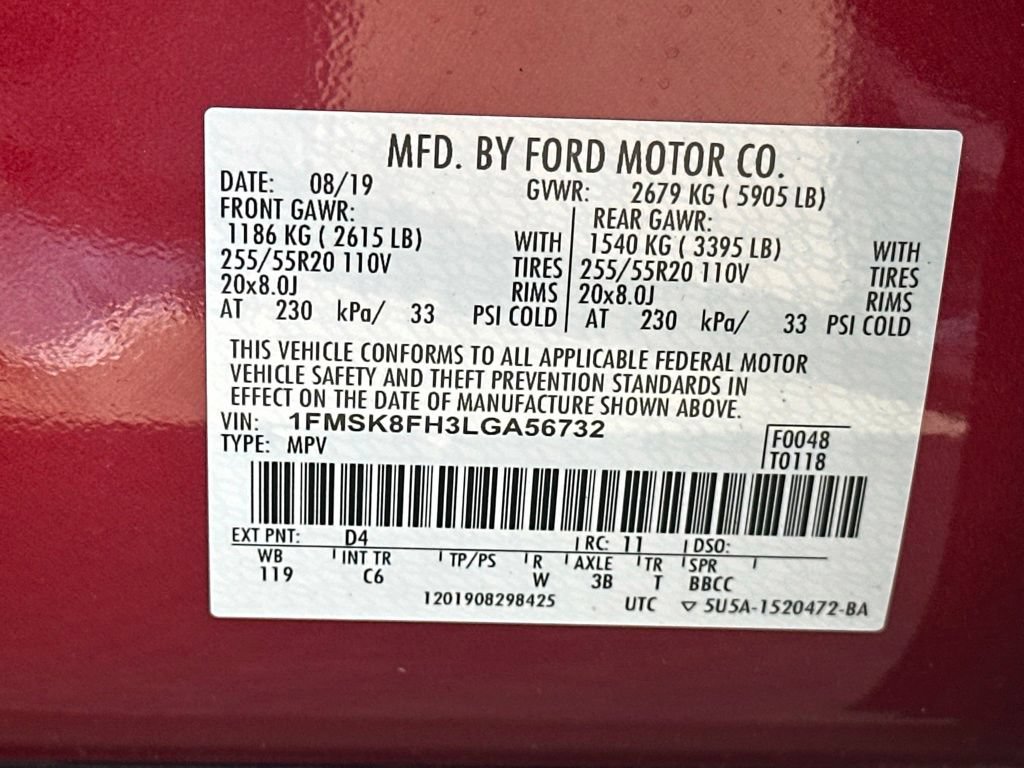 Used 2020 Ford Explorer Limited AWD/4WD image 41