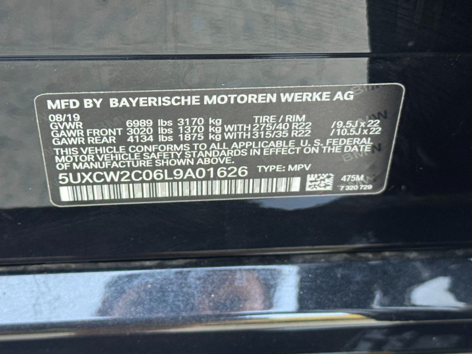 Used 2020 BMW X7 xDrive40i w/ M Sport Package AWD/4WD image 52