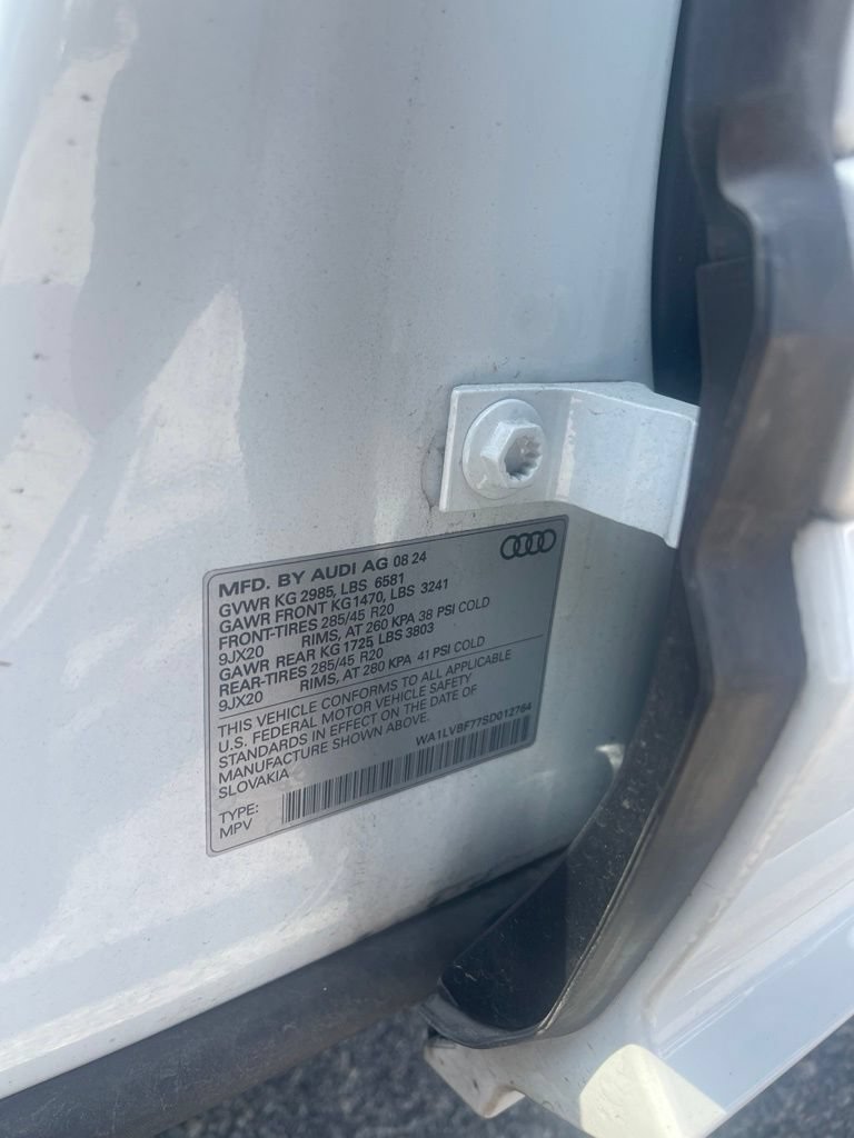 Certified 2025 Audi Q7 2.0T Premium w/ Premium Plus Package AWD/4WD image 10