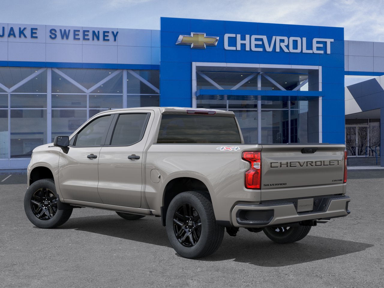 New 2026 Chevrolet Silverado 1500 Custom w/ LPO, Dark Essentials Package AWD/4WD image 3