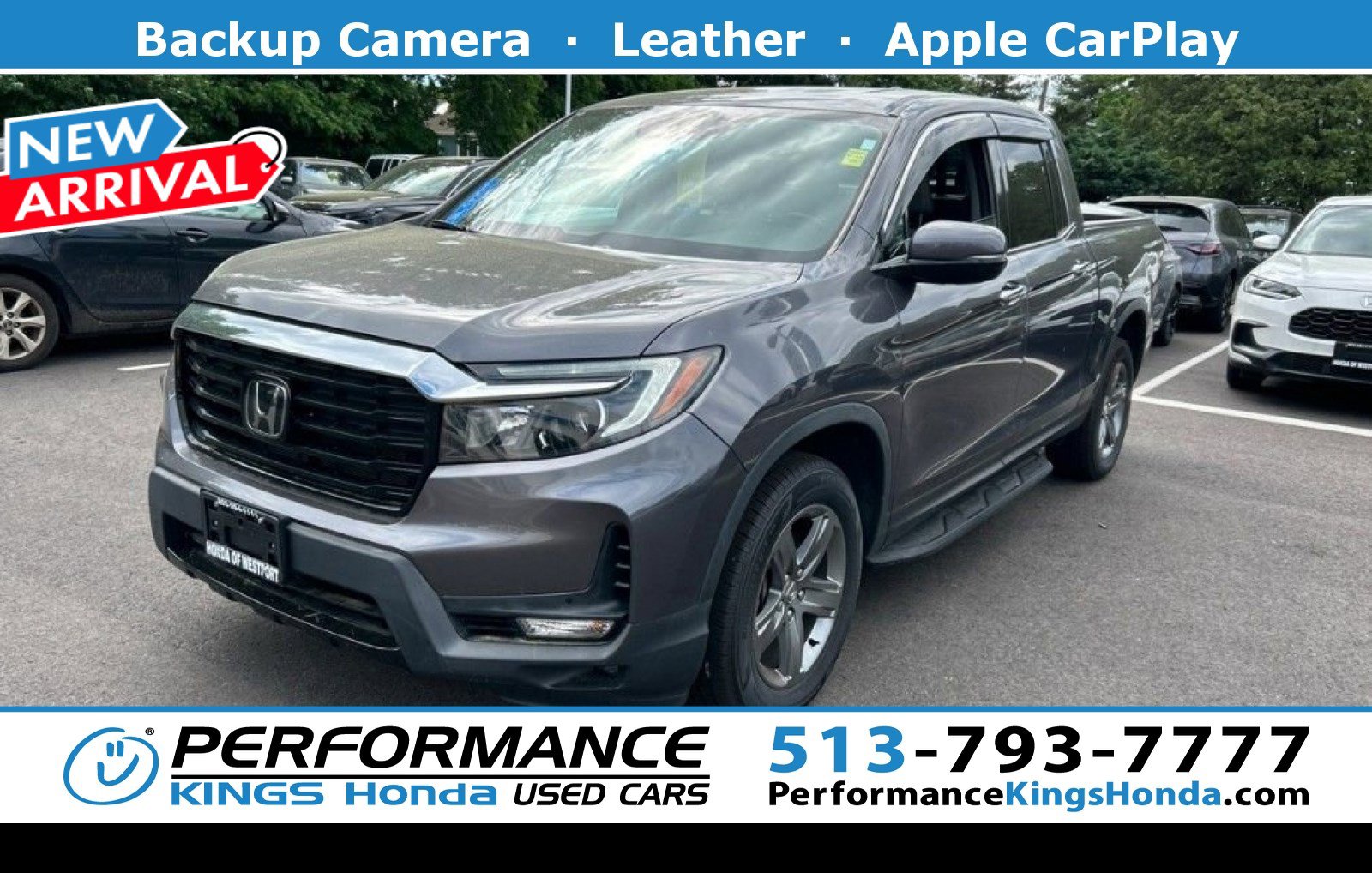 Used 2021 Honda Ridgeline RTL-E
