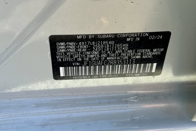 Used 2024 Subaru Impreza 2.0i Sport AWD/4WD image 35