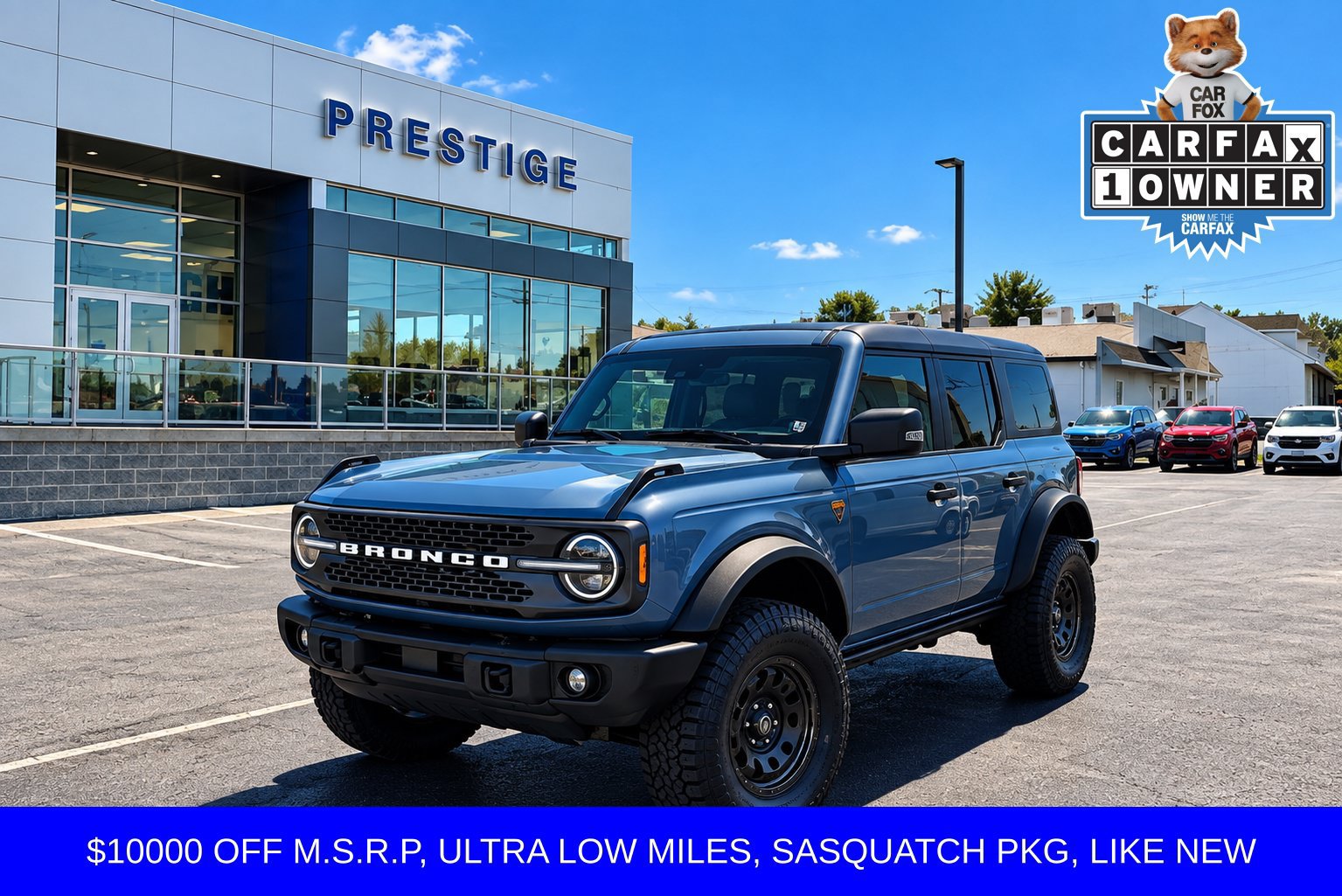 Used 2025 Ford Bronco Badlands w/ Sasquatch Package