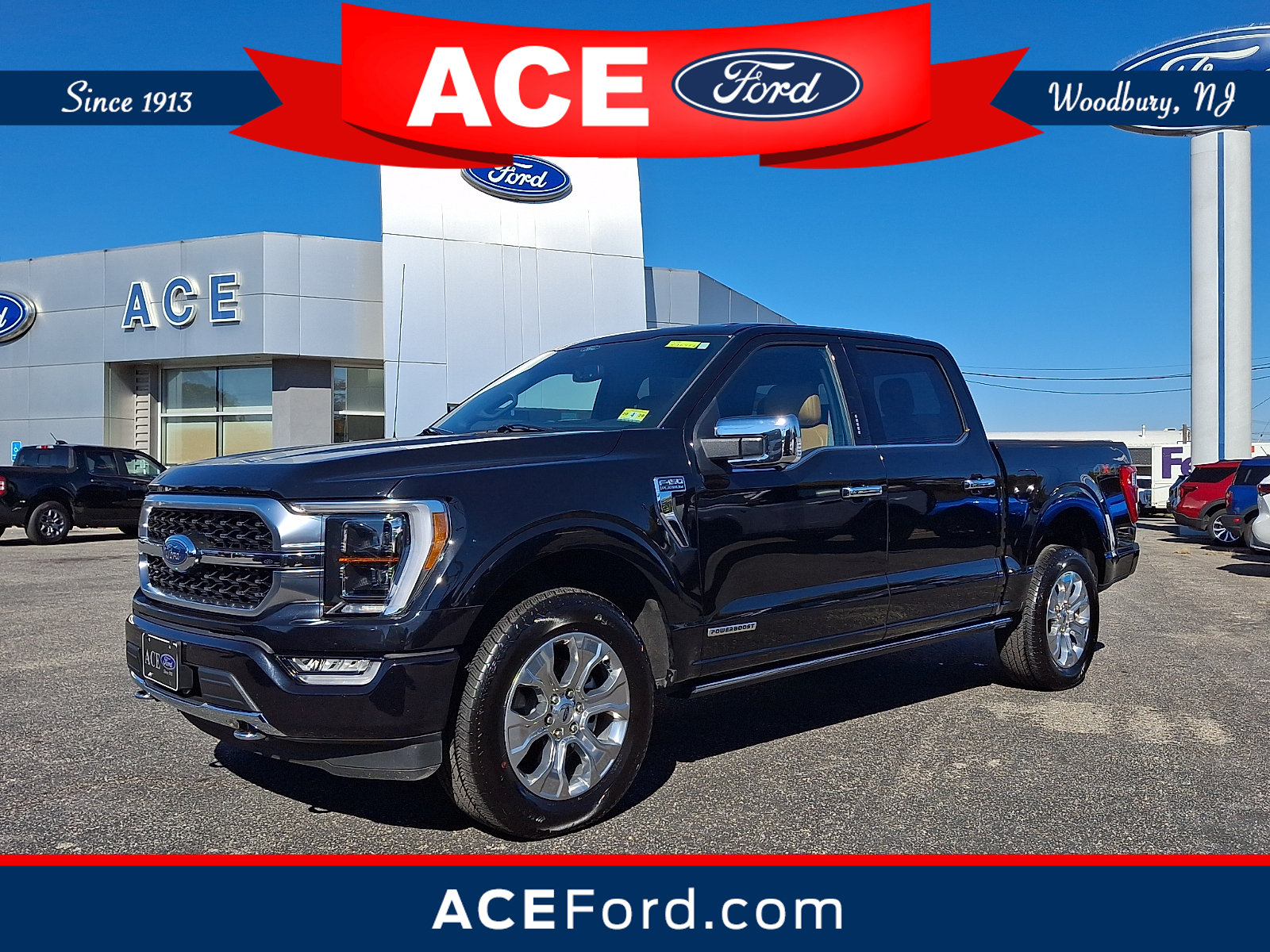 Certified 2021 Ford F150 Platinum w/ Trailer Tow Package AWD/4WD image 1