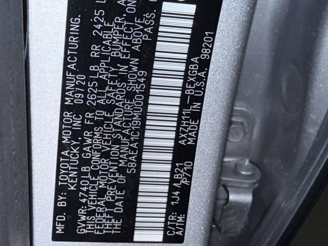 Certified 2021 Lexus ES 300h w/ Accessory Package image 34