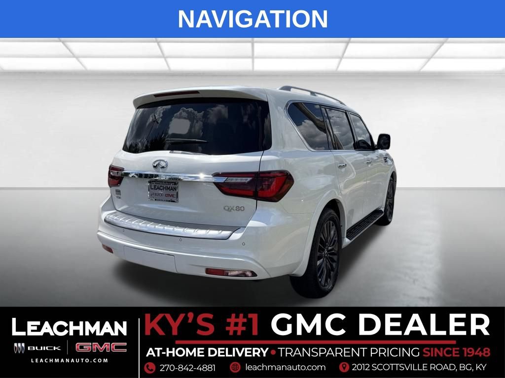 Used 2023 INFINITI QX80 Sensory w/ Cargo Package AWD/4WD image 3