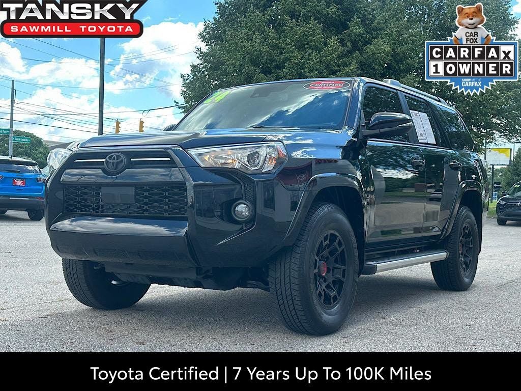 Certified 2024 Toyota 4Runner SR5 Premium w/ TRD Black Wheel Package (TMS)