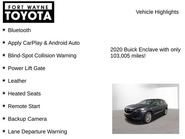 Used 2020 Buick Enclave Essence w/ LPO, Floor Liner Package image 8