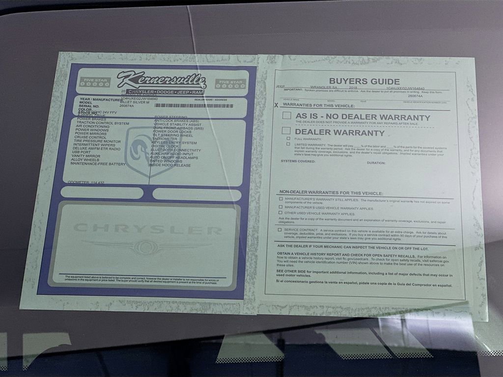 Used 2018 Jeep Wrangler Unlimited Sahara image 37