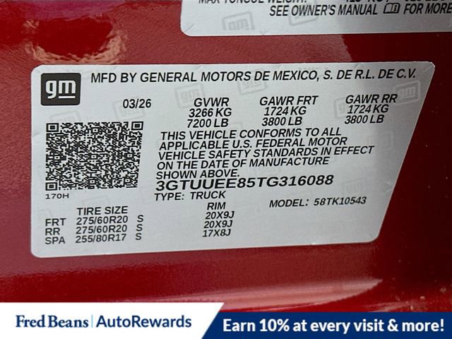 New 2026 GMC Sierra 1500 AT4 w/ AT4 Premium Package AWD/4WD image 21