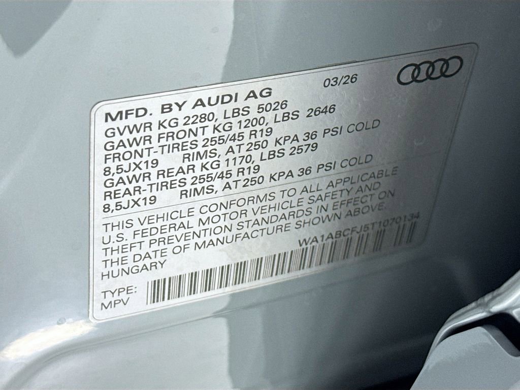 New 2026 Audi Q3 quattro 2.0T AWD/4WD image 32