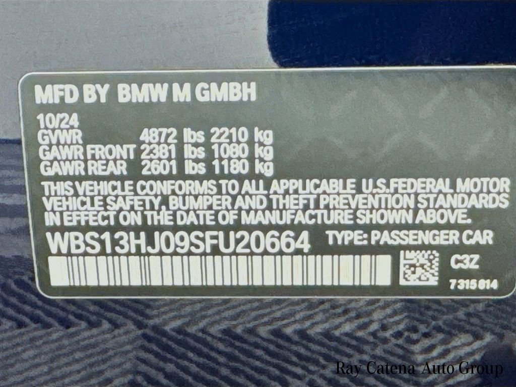 Used 2025 BMW M3 w/ M Carbon Exterior Package image 33