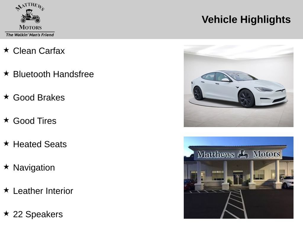 Used 2022 Tesla Model S AWD/4WD image 14