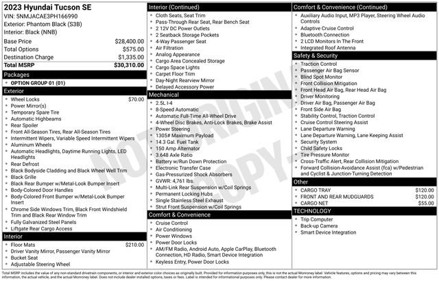 Used 2023 Hyundai Tucson SE image 37