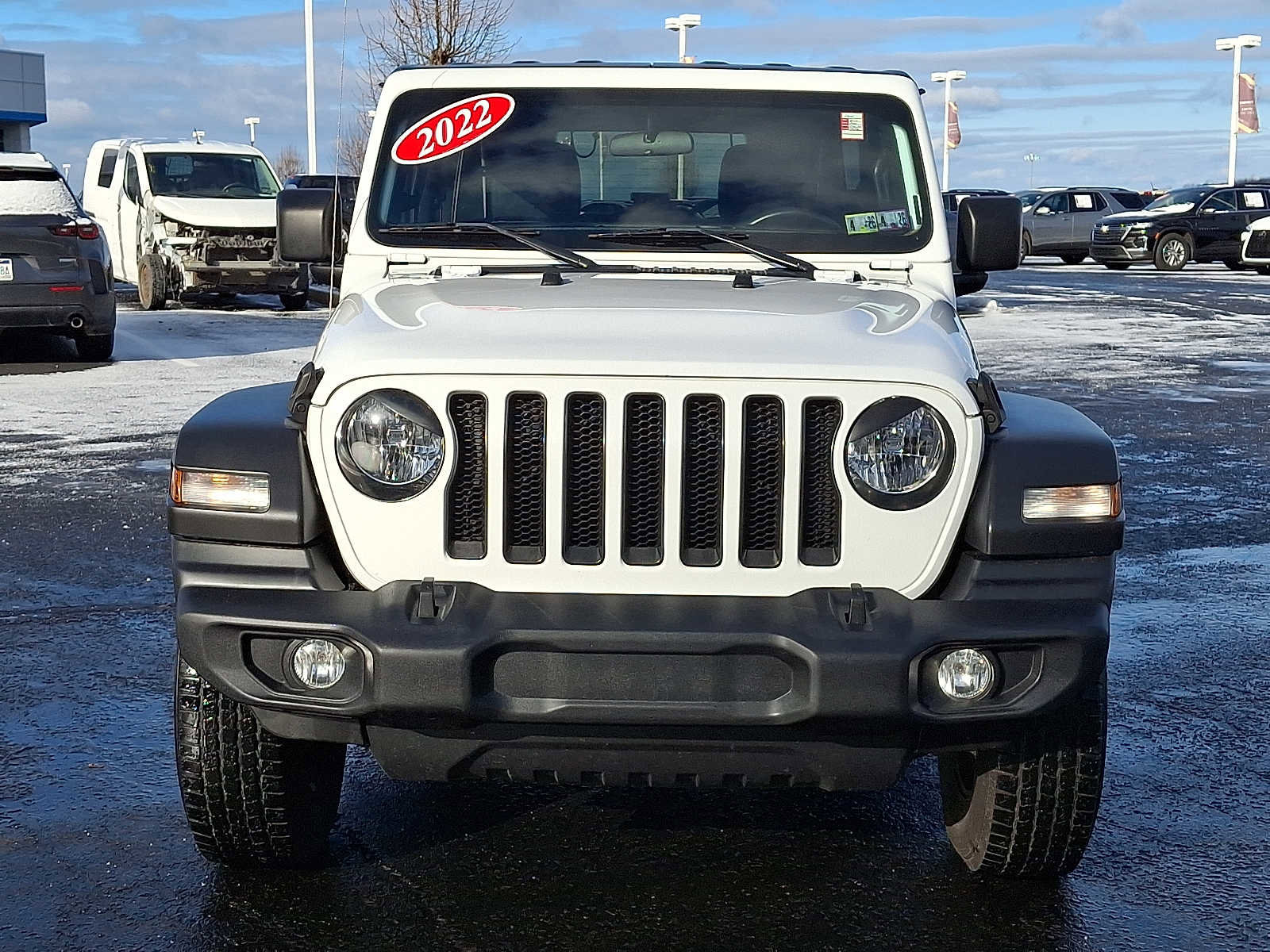 Used 2022 Jeep Wrangler Unlimited Sport image 2