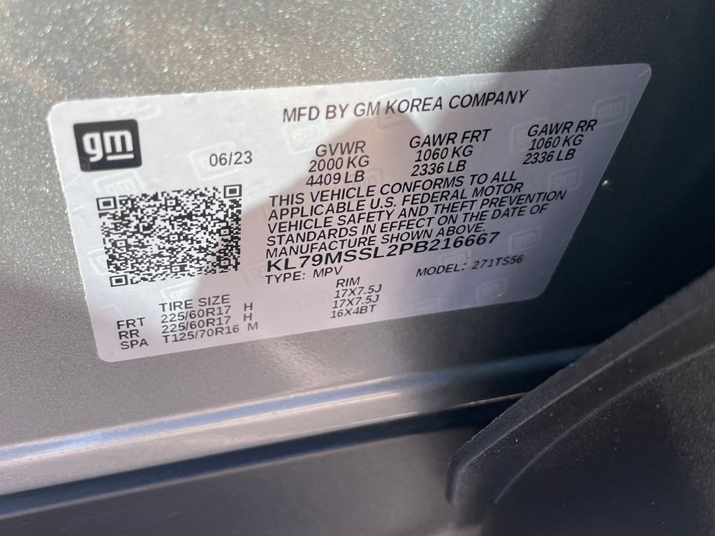 Used 2023 Chevrolet TrailBlazer ACTIV w/ Technology Package AWD/4WD image 32