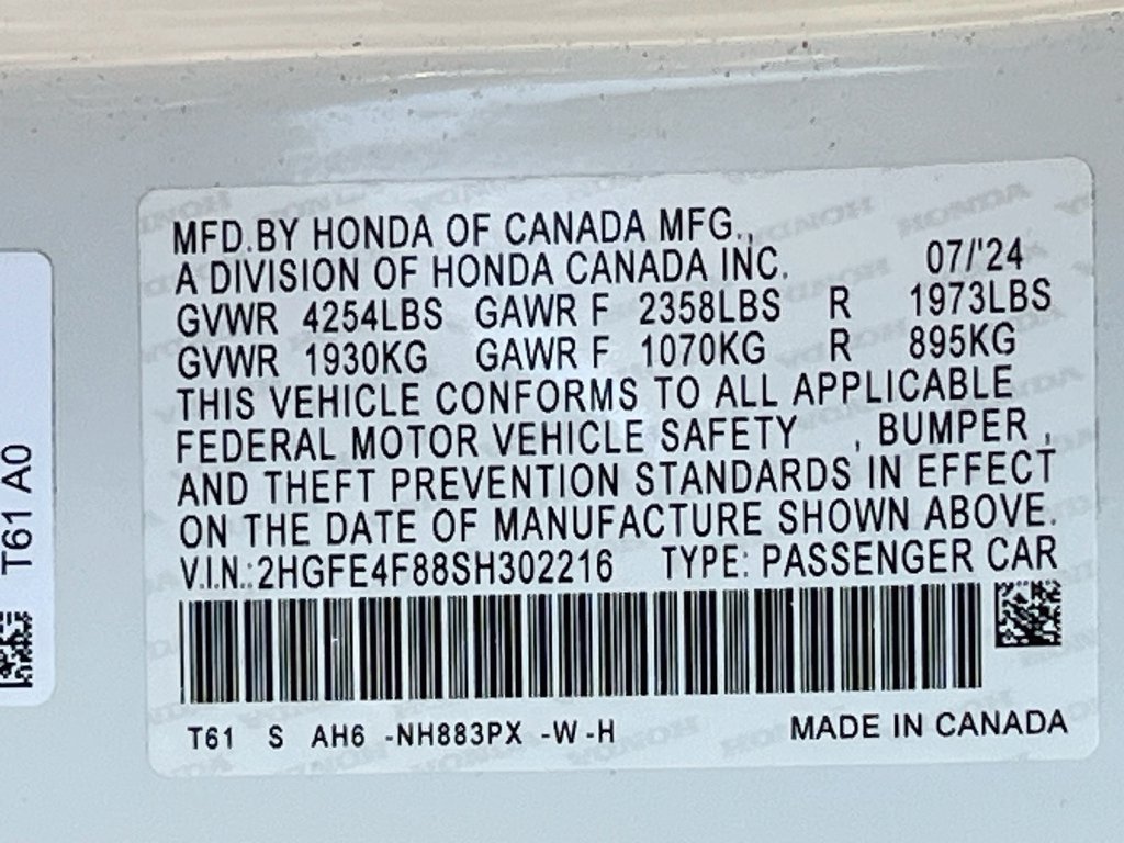 Used 2025 Honda Civic FWD Hybrid Sedan image 31