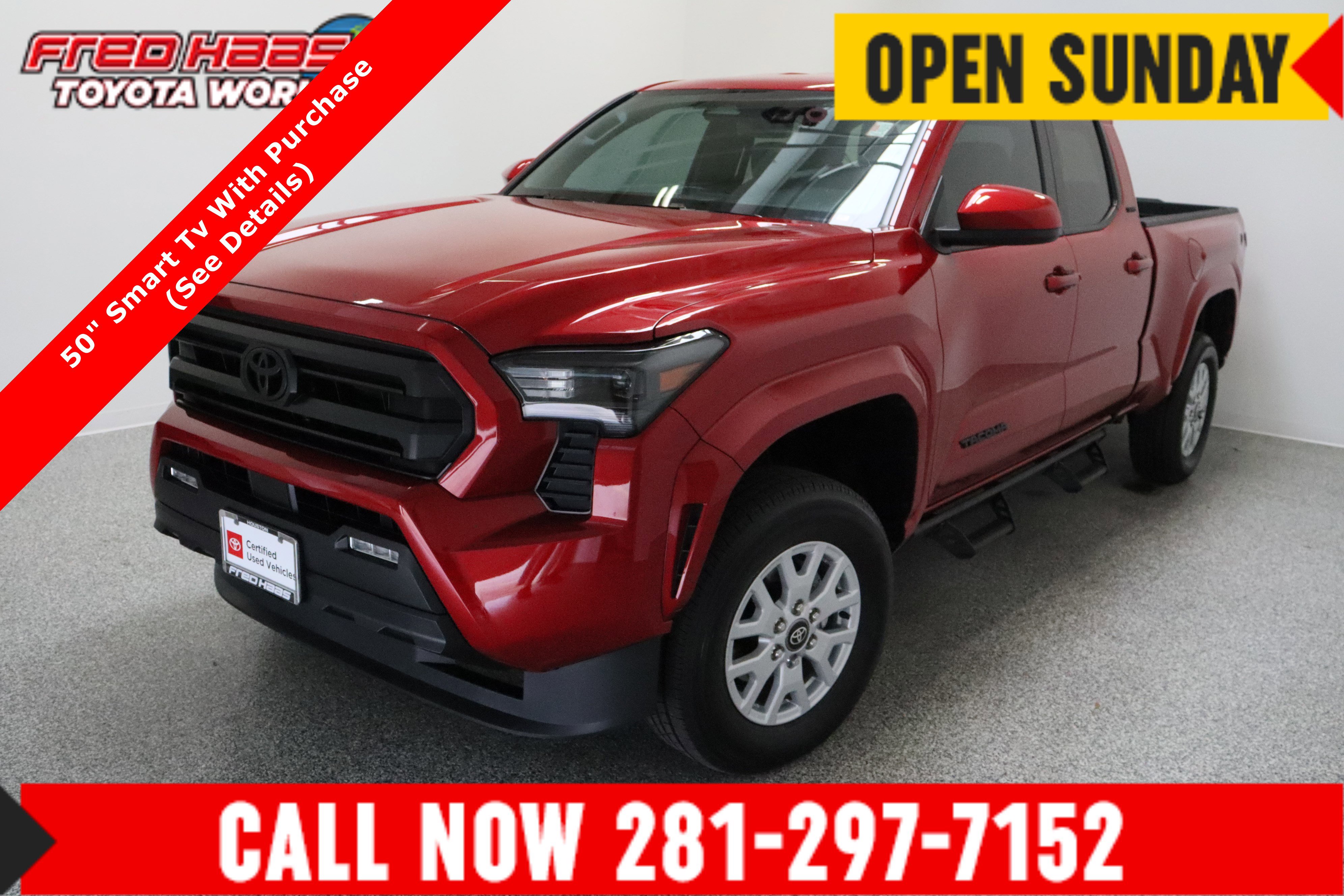 Certified 2026 Toyota Tacoma SR5 AWD/4WD image 1