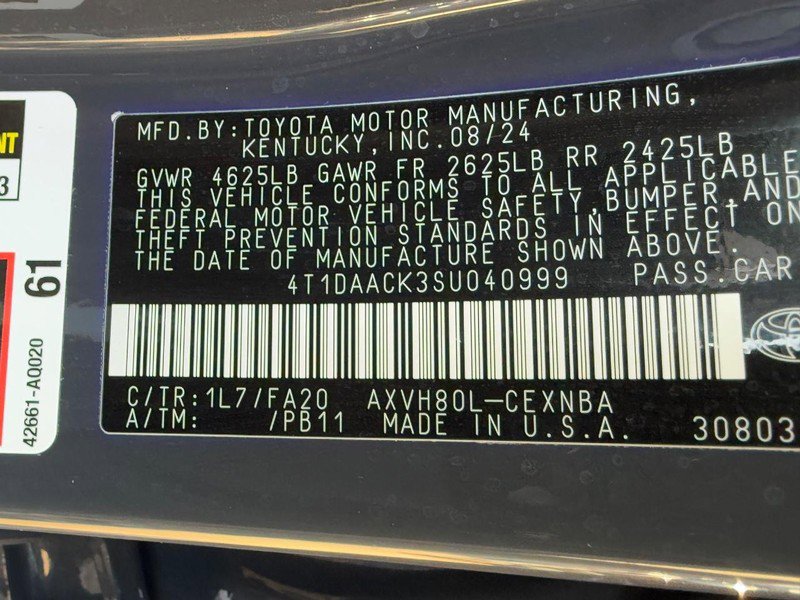 Used 2025 Toyota Camry LE image 22