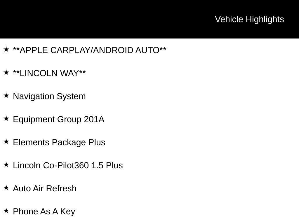Used 2024 Lincoln Aviator Reserve w/ Equipment Group 201A image 9
