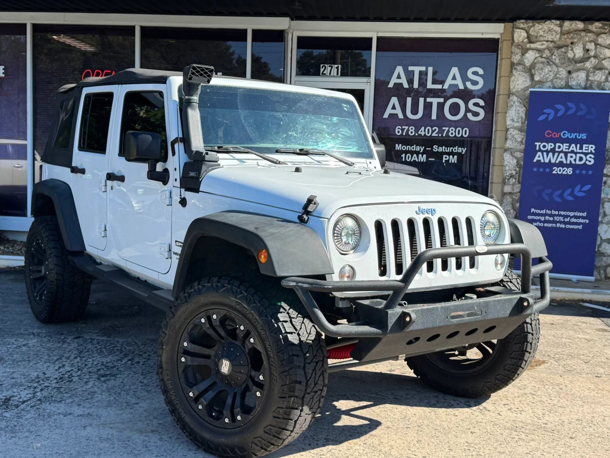 Used 2016 Jeep Wrangler Unlimited Sport w/ Quick Order Package 24S AWD/4WD image 2
