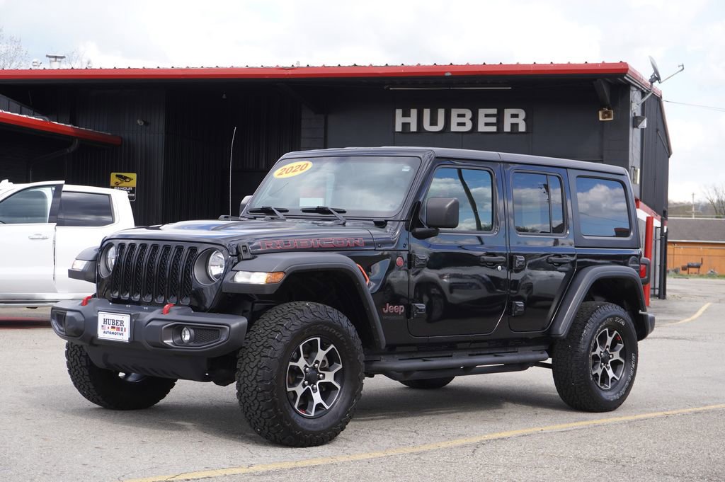 Used 2020 Jeep Wrangler Unlimited Rubicon w/ Cold Weather Group AWD/4WD image 1