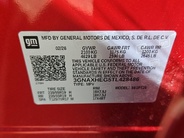 Used 2026 Chevrolet Equinox LT w/ Safety and Technology Package FWD image 30