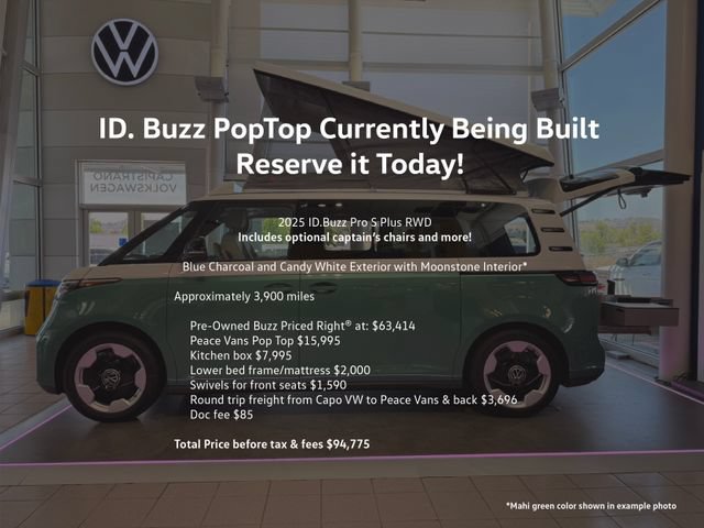 Certified 2025 Volkswagen ID. Buzz Pro S Plus RWD image 1
