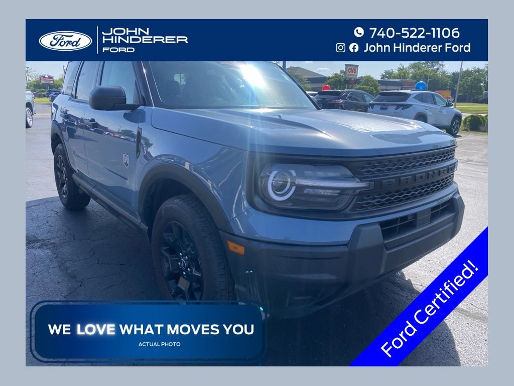 Certified 2025 Ford Bronco Sport Big Bend w/ Black Appearance Package