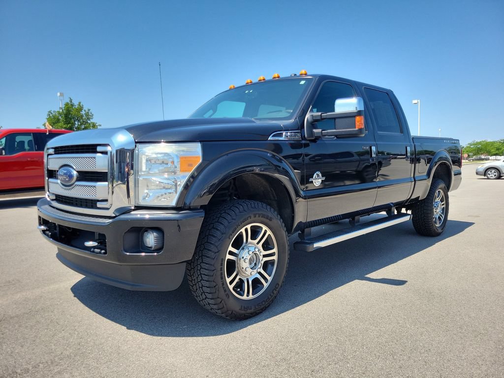 Used 2015 Ford F250 Platinum w/ Snow Plow Prep Package AWD/4WD image 2
