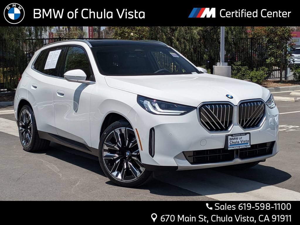 Certified 2025 BMW X3 xDrive30i w/ M Sport Package
