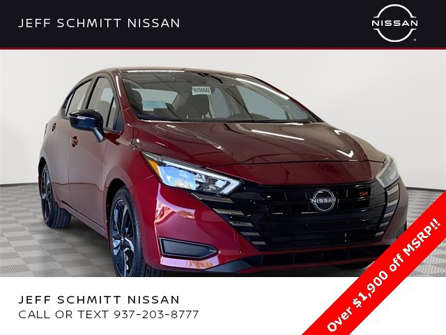 New 2025 Nissan Versa SR w/ Trunk Package