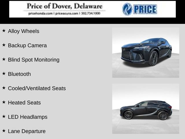 Used 2024 Lexus RX 350h w/ Accessory Package (Z1) image 2