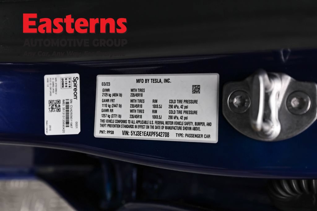 Used 2023 Tesla Model 3 Standard Range RWD image 30