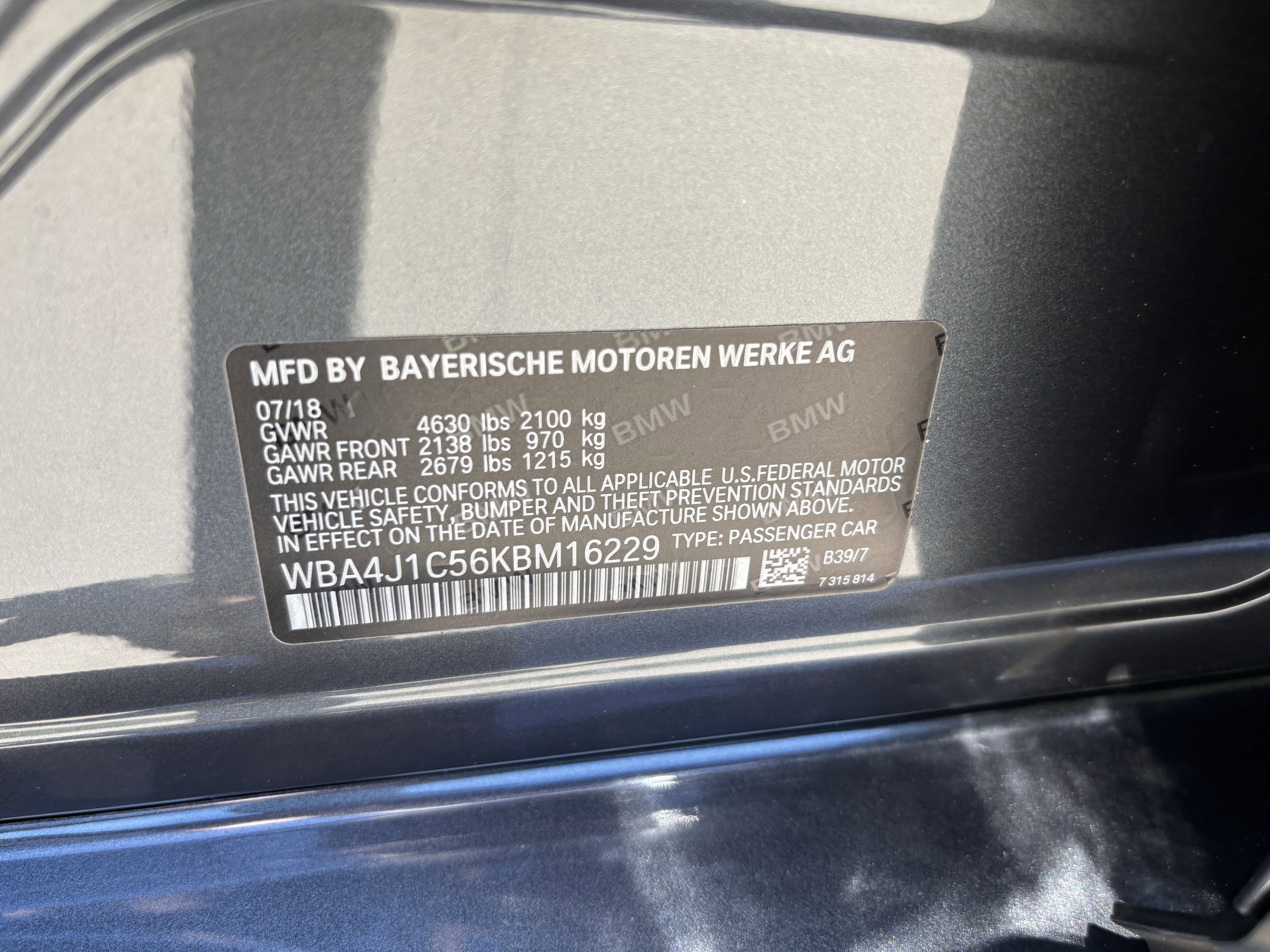 Used 2019 BMW 430i Gran Coupe w/ M Sport Package RWD image 37