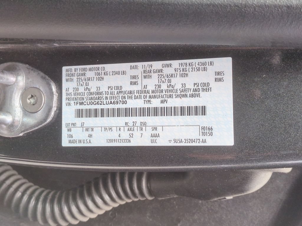 Used 2020 Ford Escape SE FWD image 23