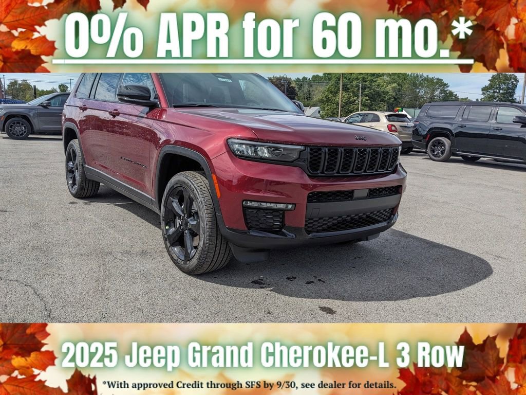 New 2025 Jeep Grand Cherokee L Limited w/ Black Appearance Package image 1