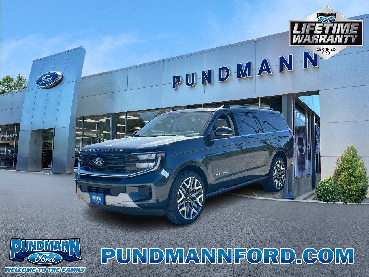 New 2026 Ford Expedition Max Platinum AWD/4WD image 1