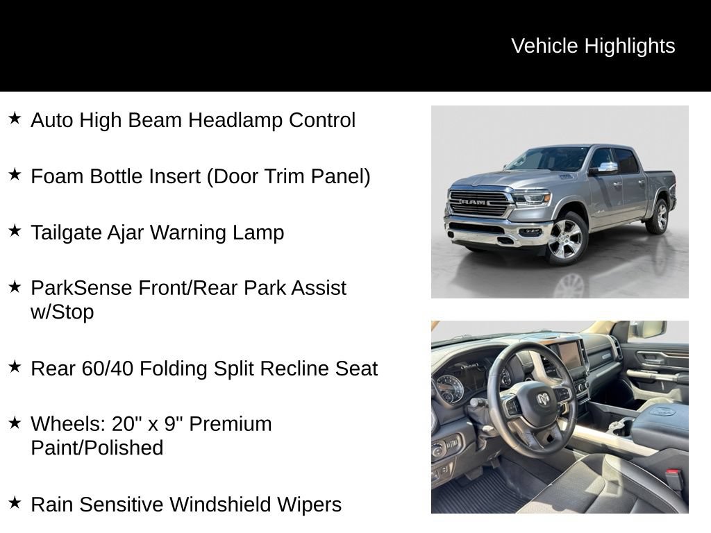 Used 2021 RAM 1500 Laramie AWD/4WD image 21
