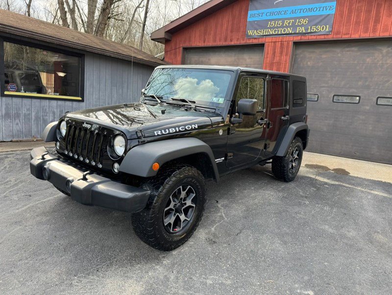 Used 2015 Jeep Wrangler Unlimited Rubicon w/ Connectivity Group image 1