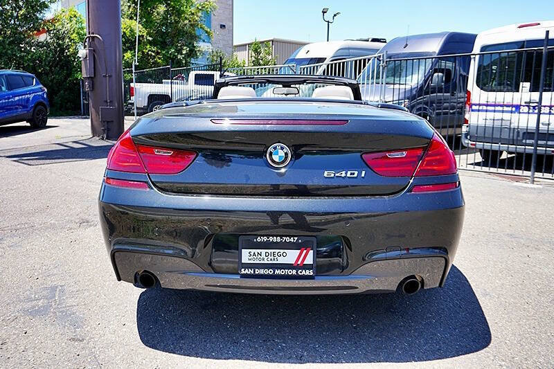 Used 2015 BMW 640i Convertible RWD image 10