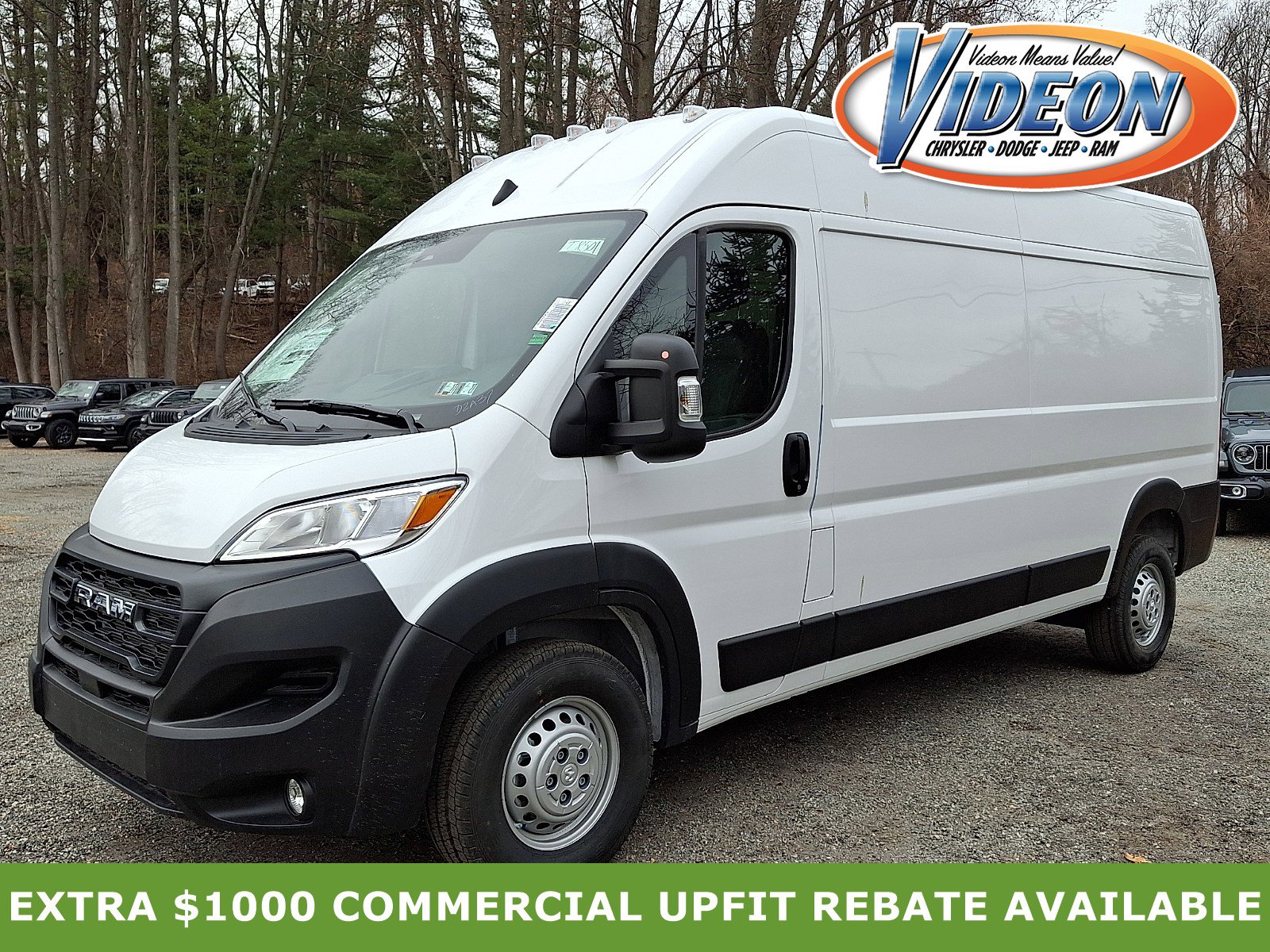 New 2026 RAM ProMaster 2500 w/ Convenience Group