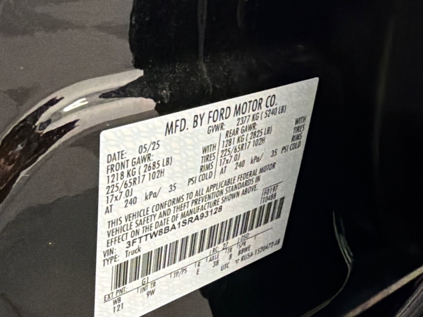 Used 2025 Ford Maverick XL w/ 4K Tow Package AWD/4WD image 33