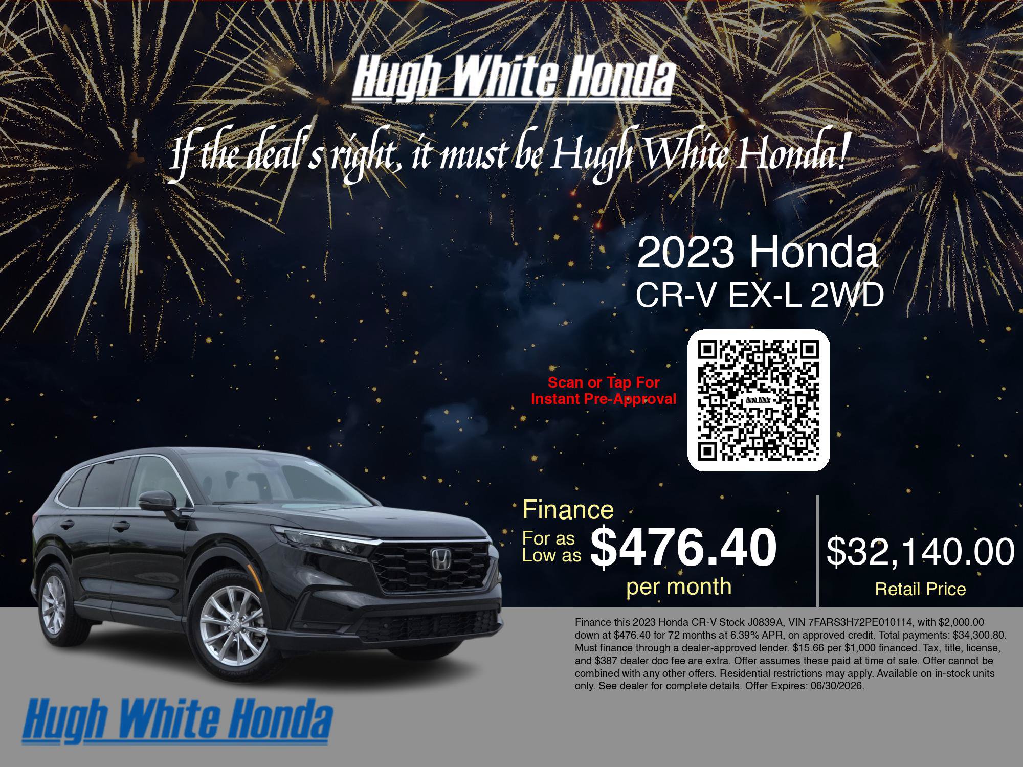 Used 2023 Honda CR-V EX-L image 3
