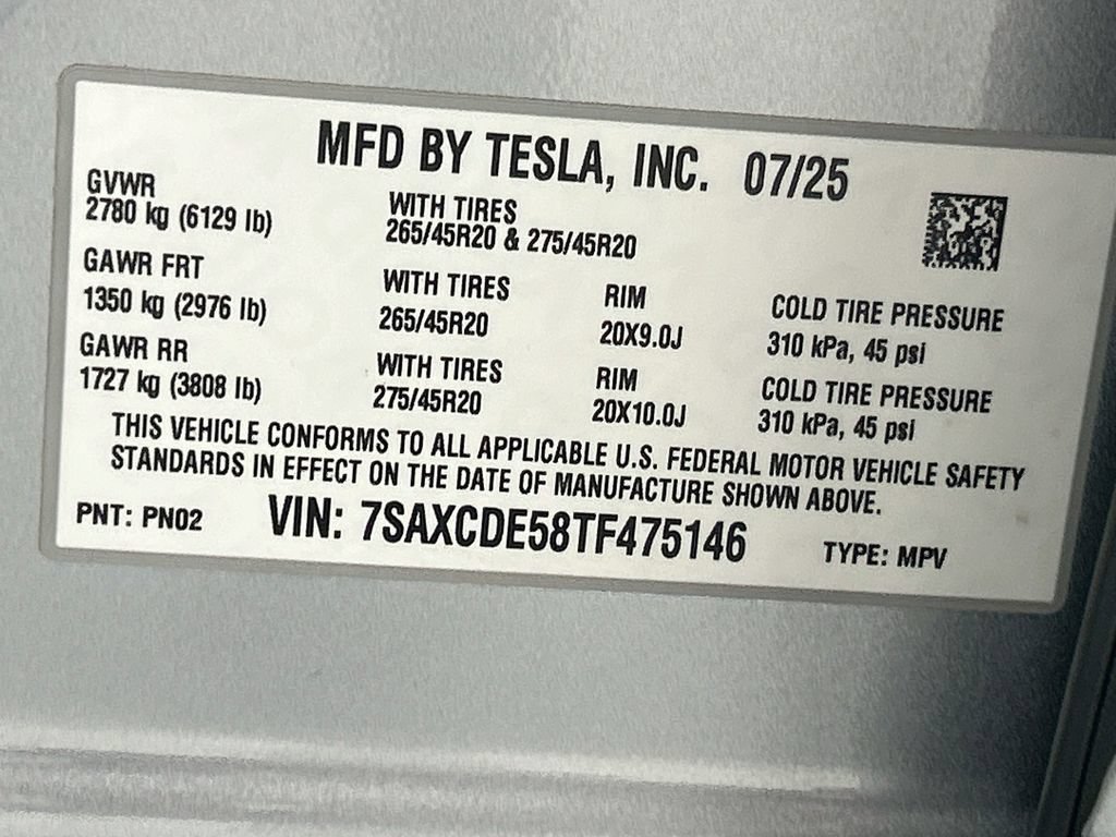 Used 2026 Tesla Model X AWD/4WD image 34
