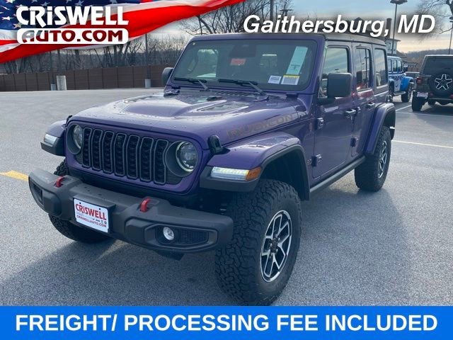 New 2026 Jeep Wrangler Unlimited Rubicon w/ Safety Group